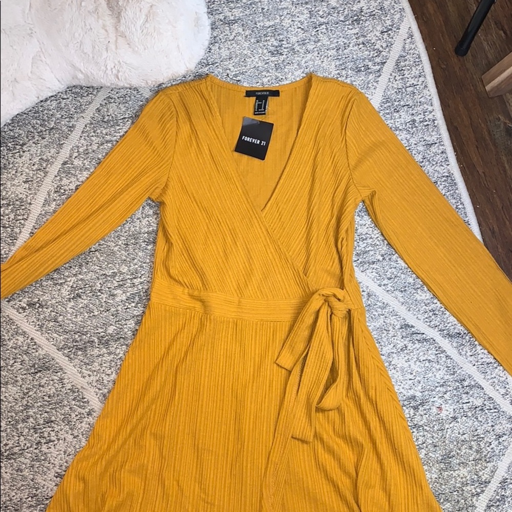 forever 21 wrap dress